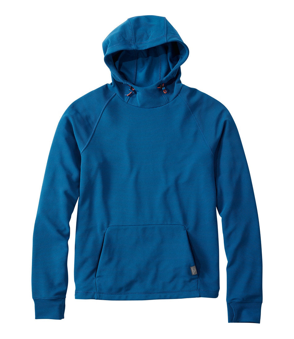 Men's VentureStretch Ottoman-Rib Hoodie | L.L.Bean US