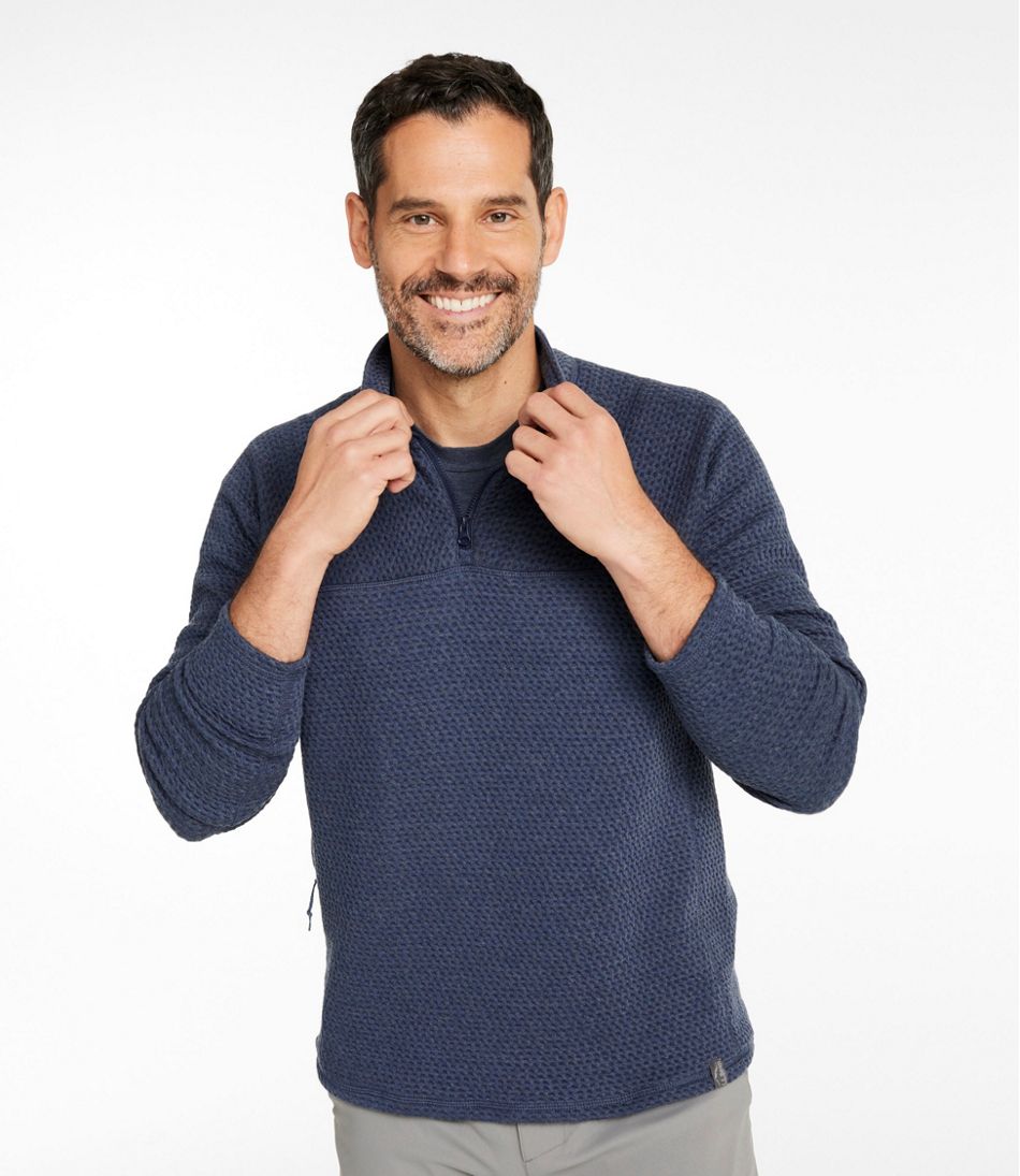 Men's Ridgeknit Pullover, Quarter-Zip | L.L.Bean US