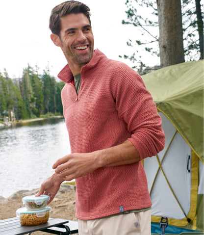 Men's Ridgeknit Pullover, Quarter-Zip | L.L.Bean US
