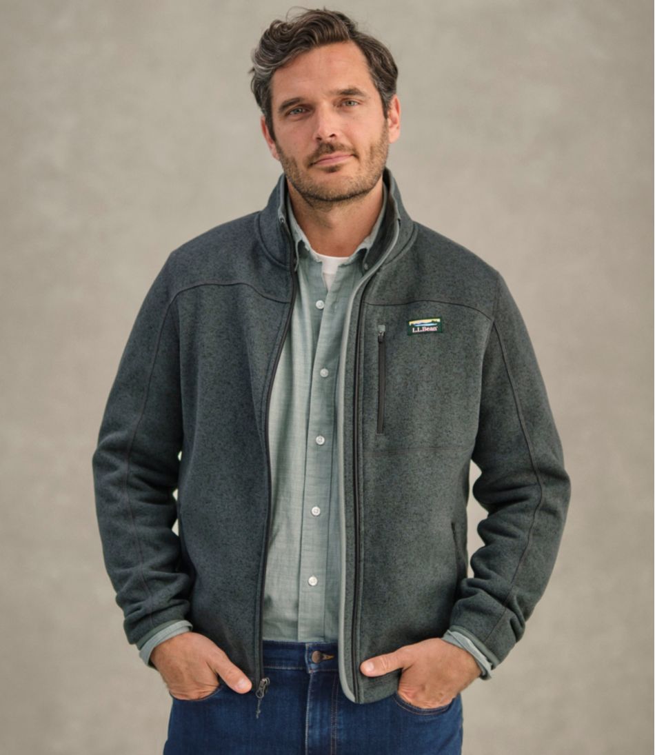 Men's Sweater Fleece Full-Zip Jacket | L.L.Bean discount