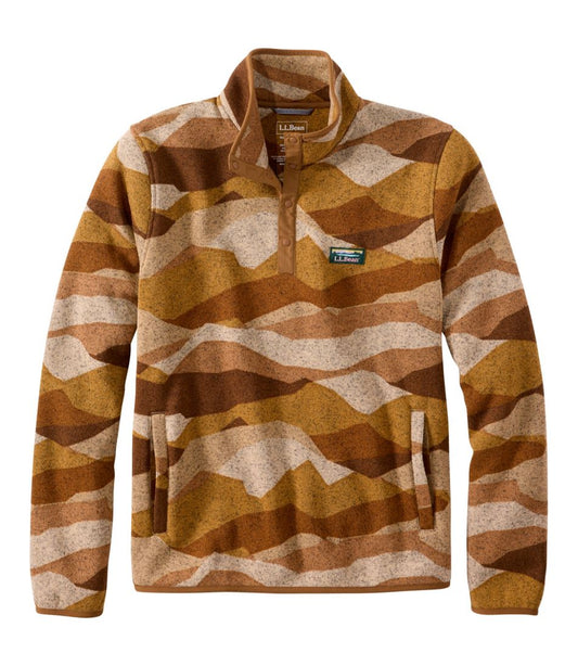 Men's Sweater Fleece Pullover, Print | L.L.Bean online