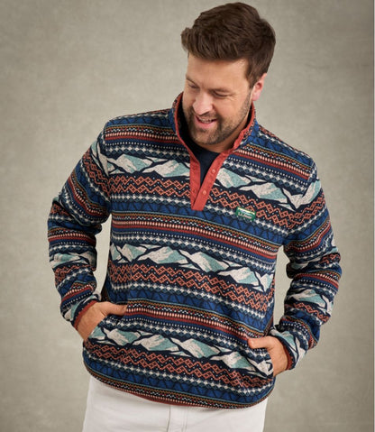 Men's Sweater Fleece Pullover, Print | L.L.Bean online