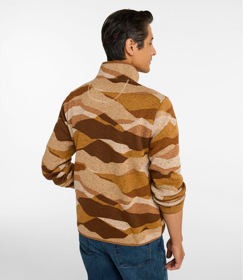 Men's Sweater Fleece Pullover, Print | L.L.Bean online