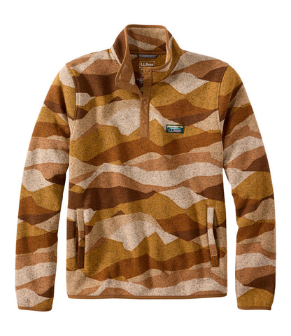 Men's Sweater Fleece Pullover, Print | L.L.Bean online