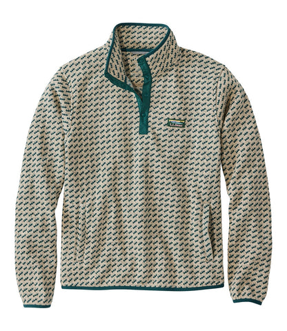 Men's Sweater Fleece Pullover, Print | L.L.Bean online