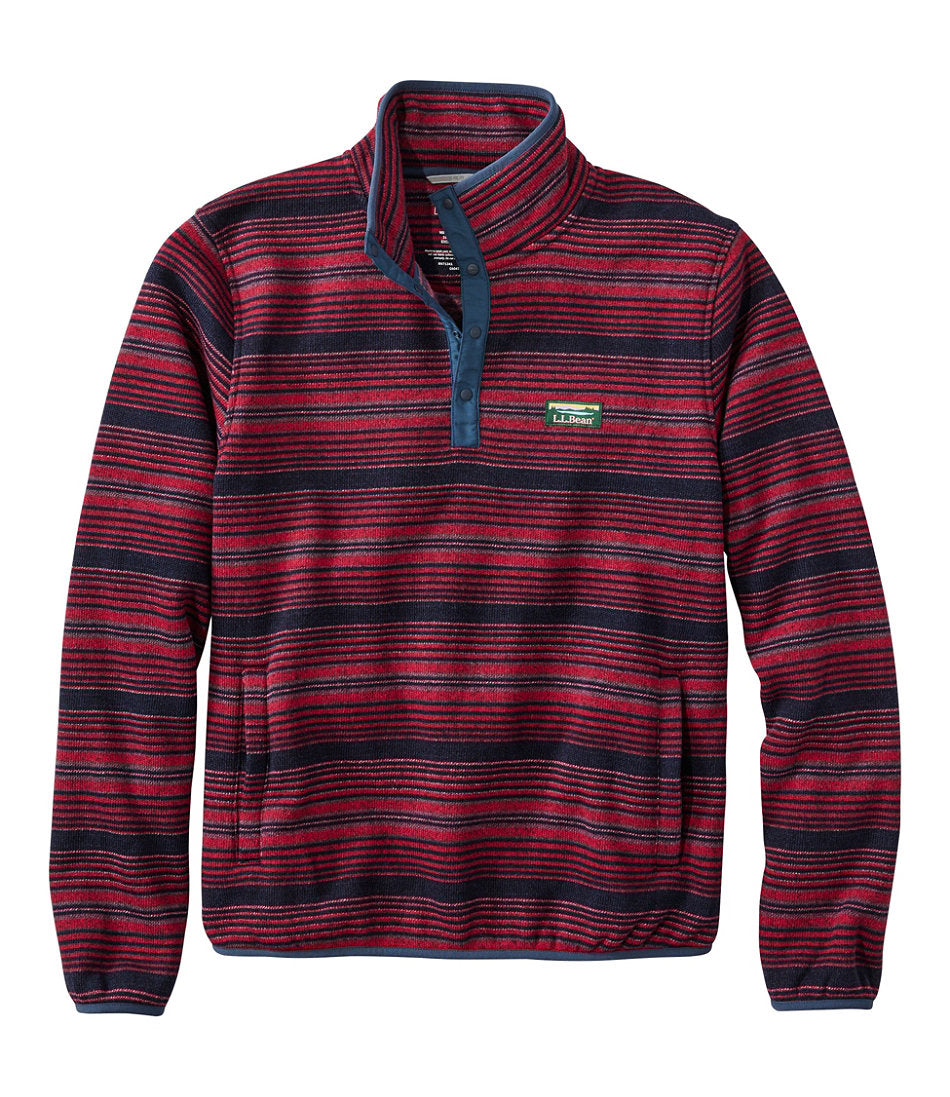 Men's Sweater Fleece Pullover, Print | L.L.Bean online