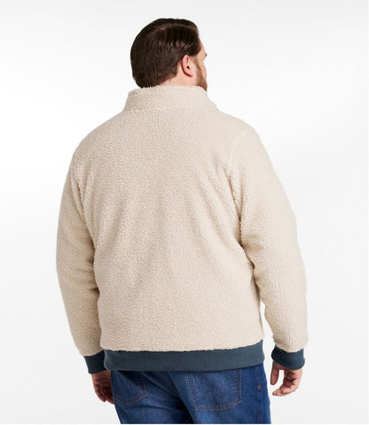 Men's Bean's Sherpa Fleece Jacket | L.L.Bean sale