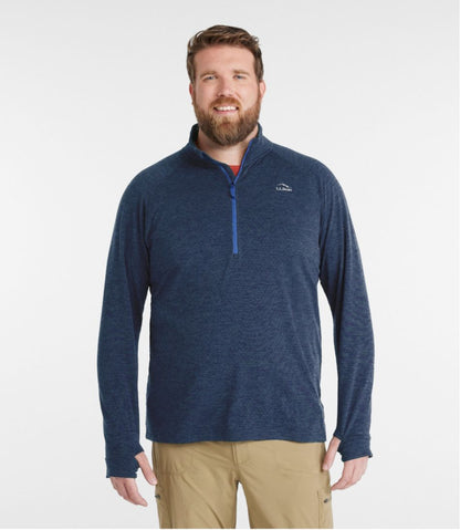 Men's Adventure Grid Fleece, Quarter-Zip | L.L.Bean for sale