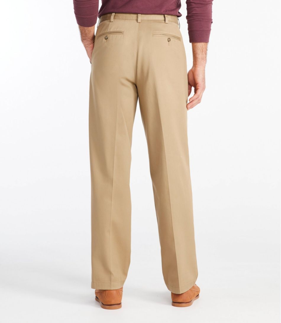 Men's Wrinkle-Free Double L® Chinos, Natural Fit, Hidden Comfort, Plain Front | L.L.Bean online
