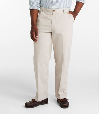 Men's Wrinkle-Free Double L® Chinos, Natural Fit, Hidden Comfort, Plain Front | L.L.Bean online