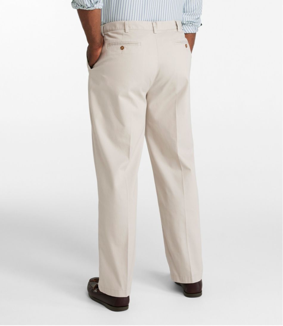 Men's Wrinkle-Free Double L® Chinos, Natural Fit, Hidden Comfort, Plain Front | L.L.Bean online