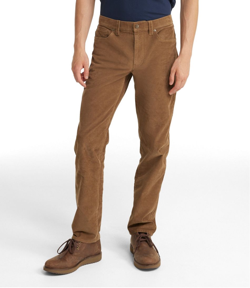 Men's BeanFlex® Corduroy Pants, Five-Pocket, Standard Fit, Straight Leg | L.L.Bean US