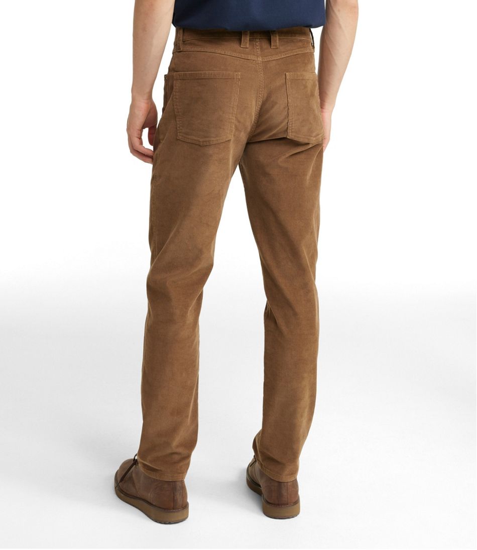 Men's BeanFlex® Corduroy Pants, Five-Pocket, Standard Fit, Straight Leg | L.L.Bean US