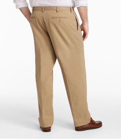 Men's Wrinkle-Free Double L® Chinos, Classic Fit, Plain Front | L.L.Bean outlet