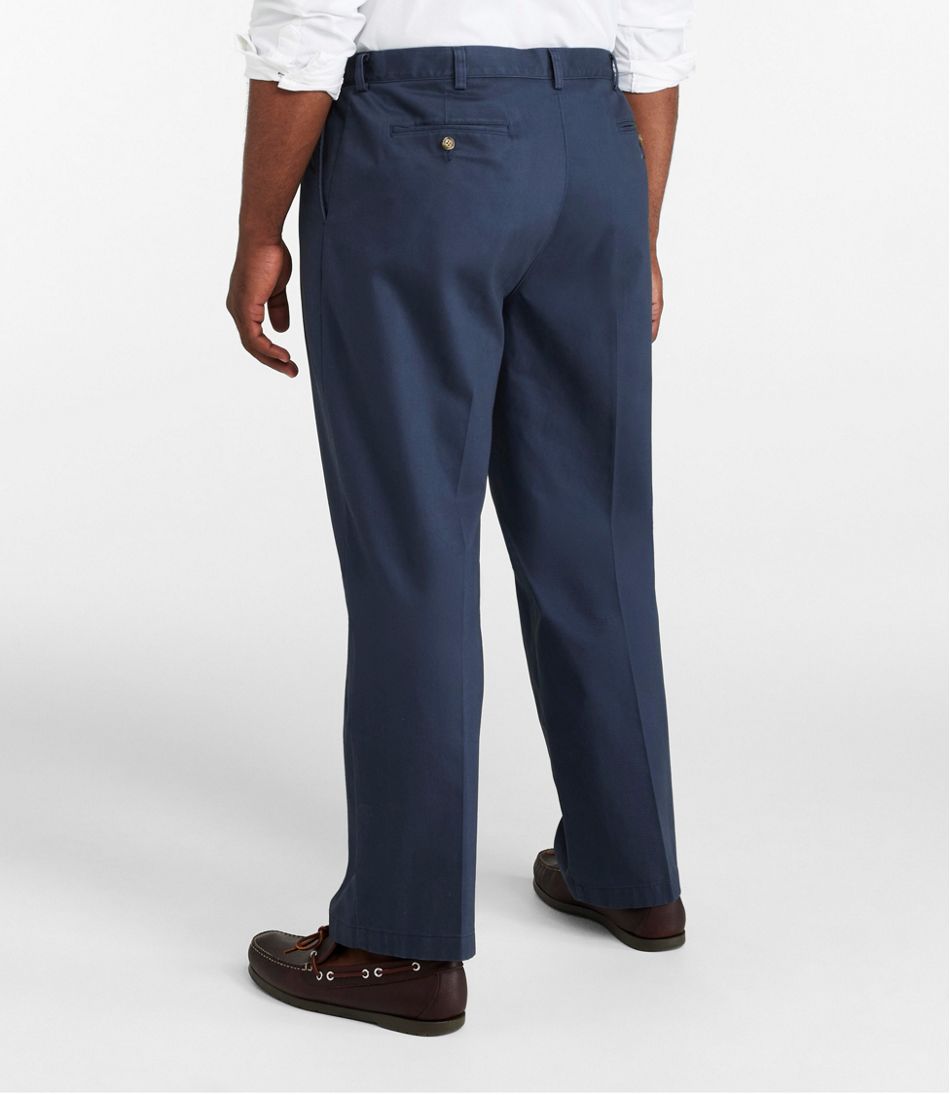 Men's Wrinkle-Free Double L® Chinos, Natural Fit, Hidden Comfort, Pleated | L.L.Bean discount