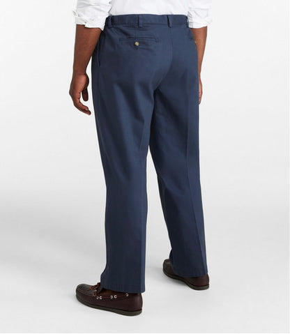 Men's Wrinkle-Free Double L® Chinos, Natural Fit, Hidden Comfort, Pleated | L.L.Bean discount