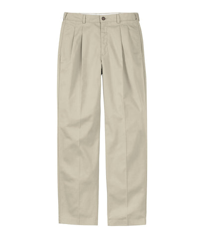 Men's Wrinkle-Free Double L® Chinos, Natural Fit, Hidden Comfort, Pleated | L.L.Bean discount