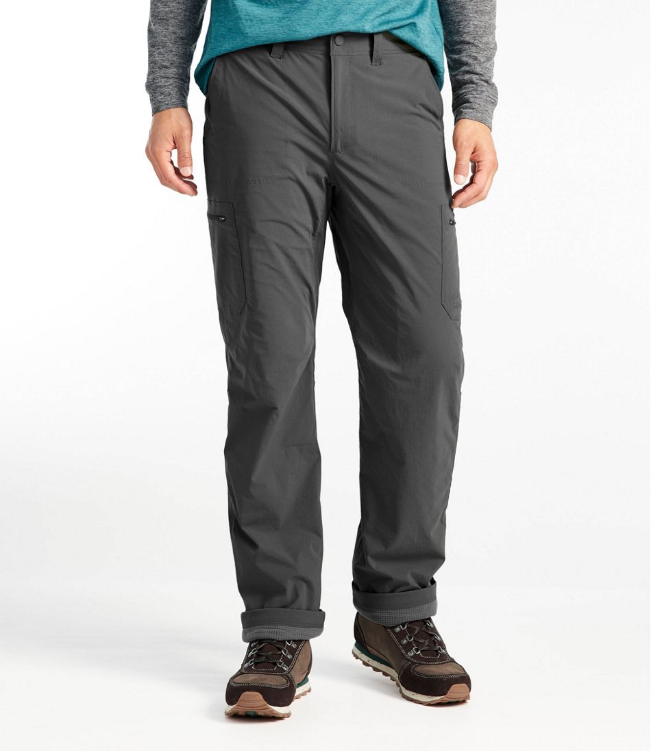 Men's Cresta Hiking Pants, Standard Fit, Fleece-Lined | L.L.Bean US