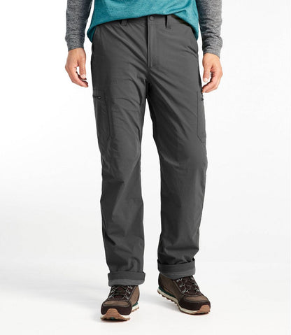 Men's Cresta Hiking Pants, Standard Fit, Fleece-Lined | L.L.Bean US