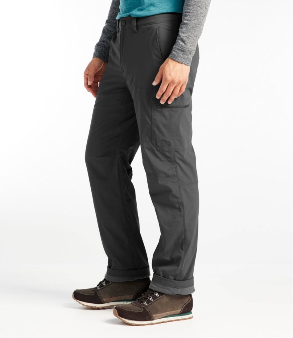 Men's Cresta Hiking Pants, Standard Fit, Fleece-Lined | L.L.Bean US