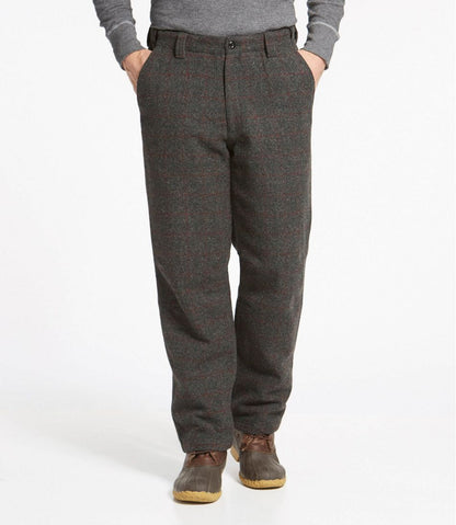 Men's Maine Guide Wool Pants with PrimaLoft, Plaid | L.L.Bean on sale