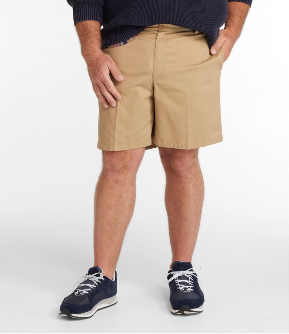 Men's Wrinkle-Free Double L® Chino Shorts, Classic Fit, 8" | L.L.Bean US