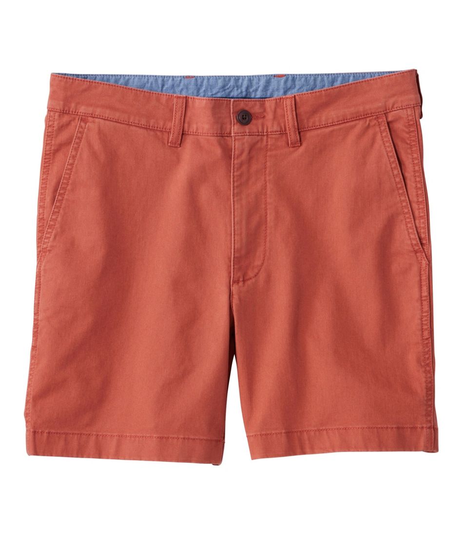 Men's Lakewashed® Stretch Khaki Shorts, 6" | L.L.Bean online