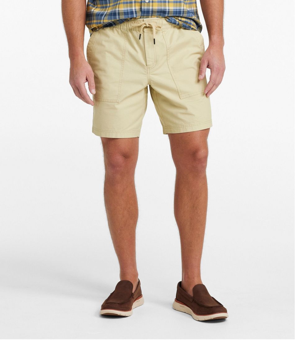 Men's Sunwashed Cotton Shorts, 8" | L.L.Bean discount