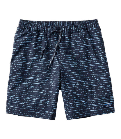 Men's Vacationland Stretch Swim Trunks, Print, 8" | L.L.Bean outlet