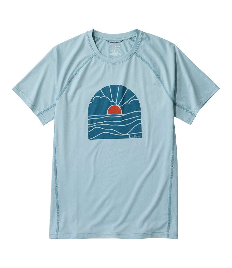 Men's Swift River Cooling Sun Shirt, Short-Sleeve Graphic | L.L.Bean online