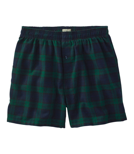 Men's Scotch Plaid Flannel Boxers | L.L.Bean online