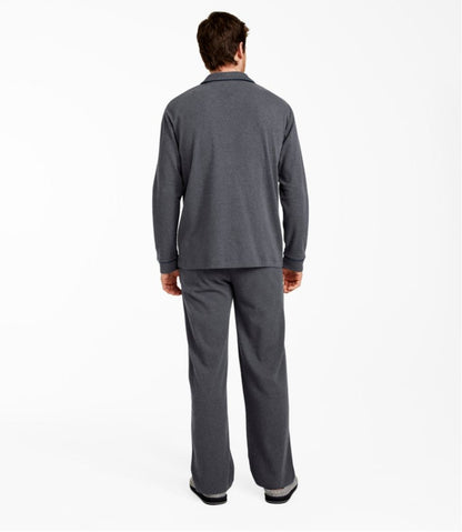 Men's Bean's Cotton Knit Pajamas, Button-Front PJ Set | L.L.Bean US