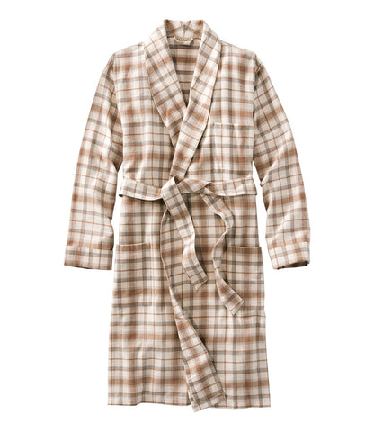 Men's Scotch Plaid Flannel Robe | L.L.Bean discount
