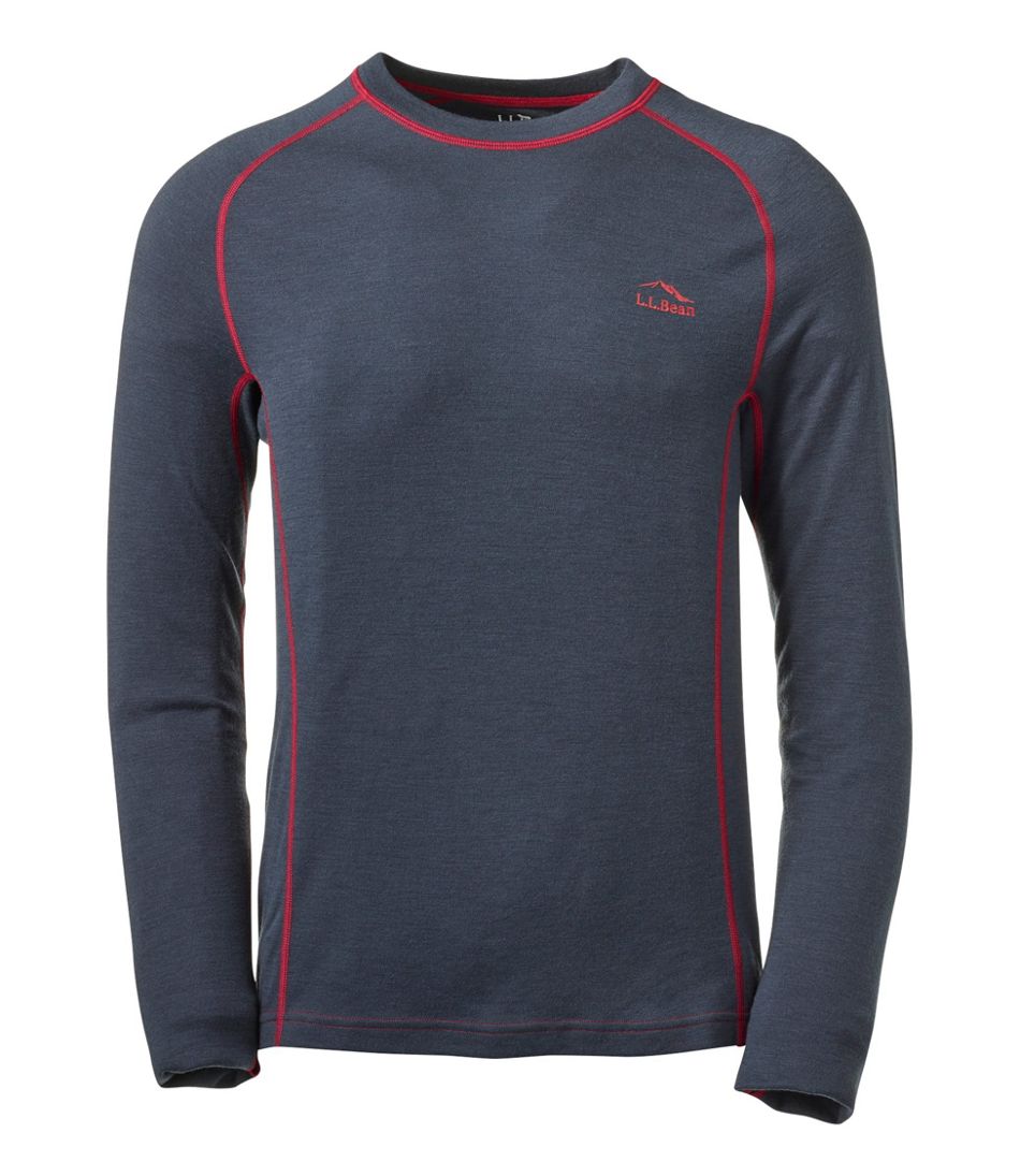 Men's Cresta Wool Midweight 250 Crew Top | L.L.Bean US