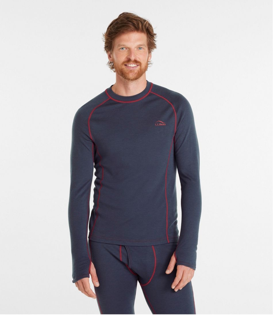 Men's Cresta Wool Midweight 250 Crew Top | L.L.Bean US