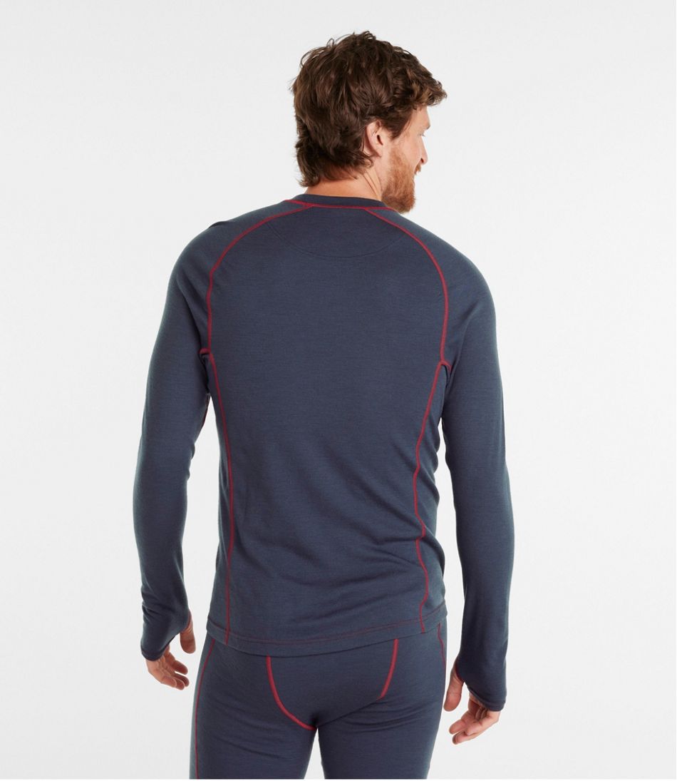 Men's Cresta Wool Midweight 250 Crew Top | L.L.Bean US