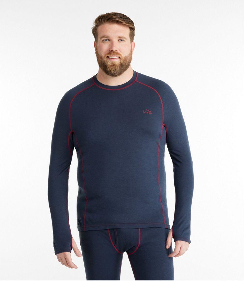 Men's Cresta Wool Midweight 250 Crew Top | L.L.Bean US