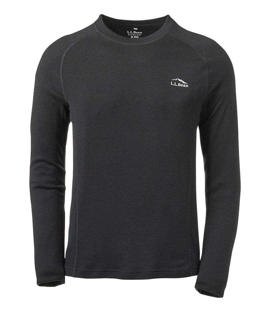 Men's Cresta Wool Midweight 250 Crew Top | L.L.Bean US