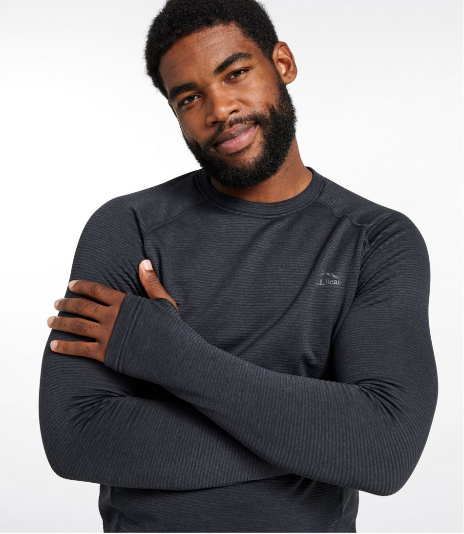Men's Midweight Base Layer Crew Top | L.L.Bean sale