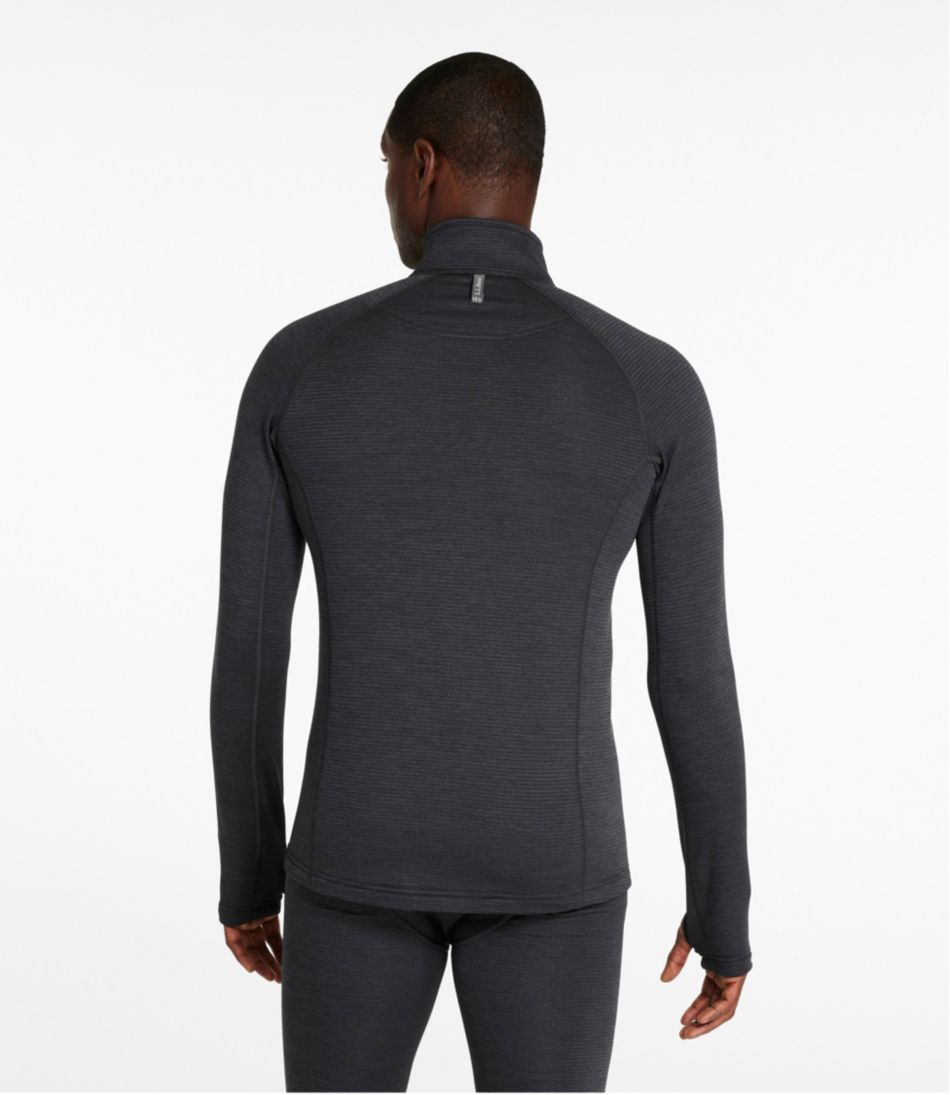 Men's Midweight Base Layer Crew Top, 1/4 Zip | L.L.Bean discount