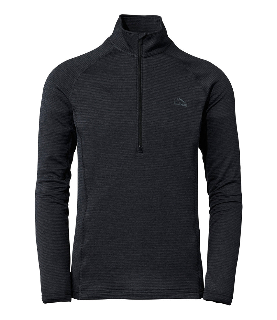 Men's Midweight Base Layer Crew Top, 1/4 Zip | L.L.Bean discount