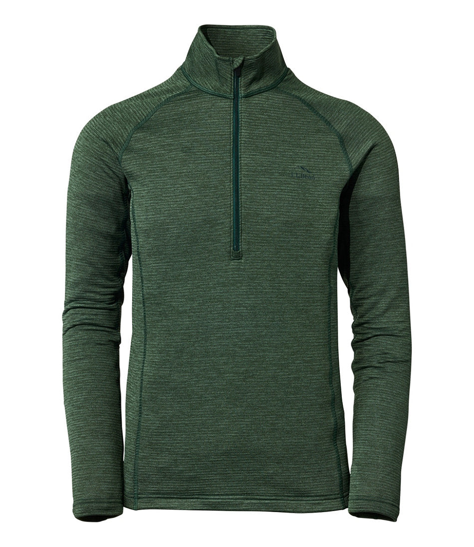 Men's Midweight Base Layer Crew Top, 1/4 Zip | L.L.Bean discount
