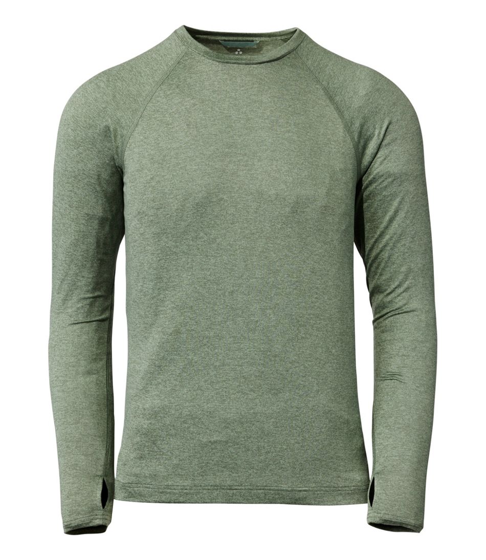 Men's Simple Soft Base Layer, Crew | L.L.Bean for sale