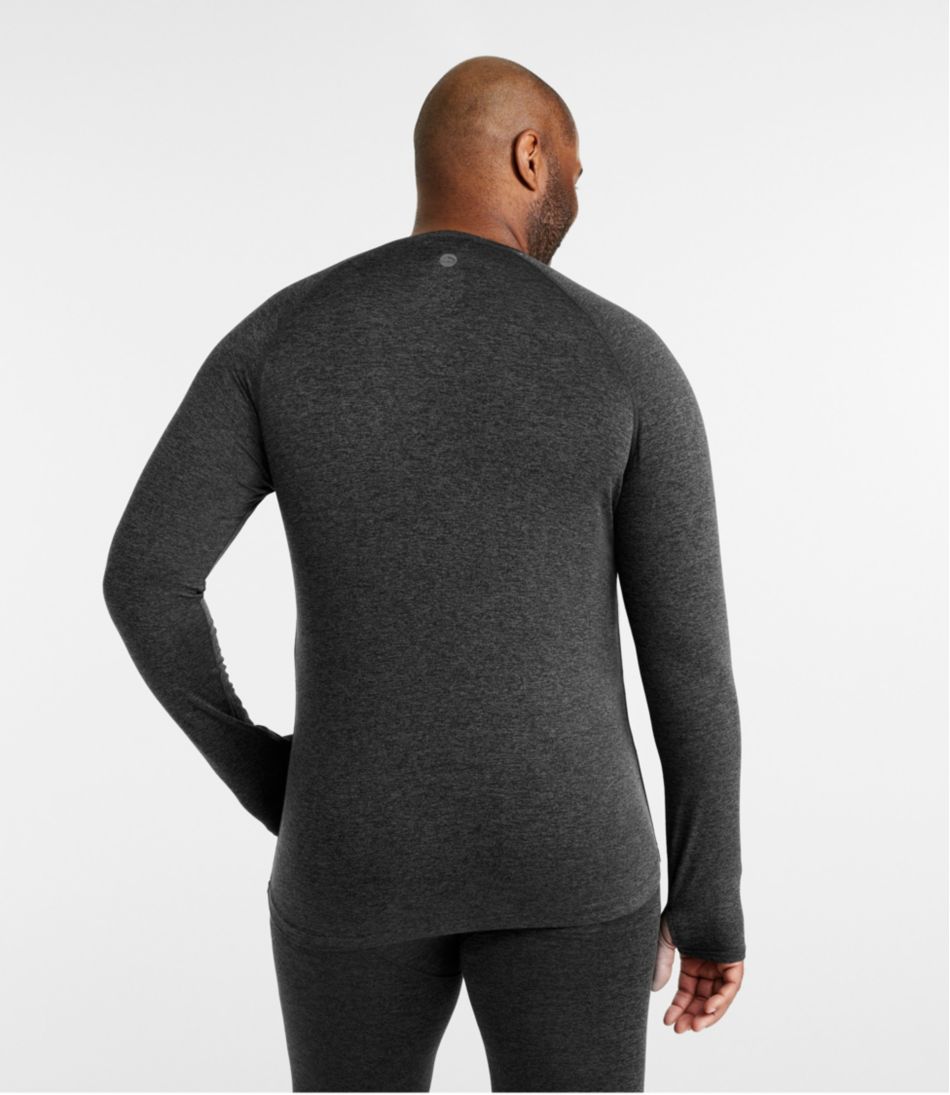 Men's Simple Soft Base Layer, Crew | L.L.Bean for sale
