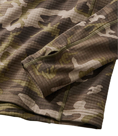 Men's Heavyweight Base Layer Crew Top, Print | L.L.Bean sale