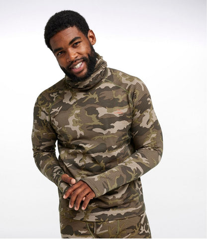 Men's Heavyweight Base Layer Hoodie, Print | L.L.Bean for sale