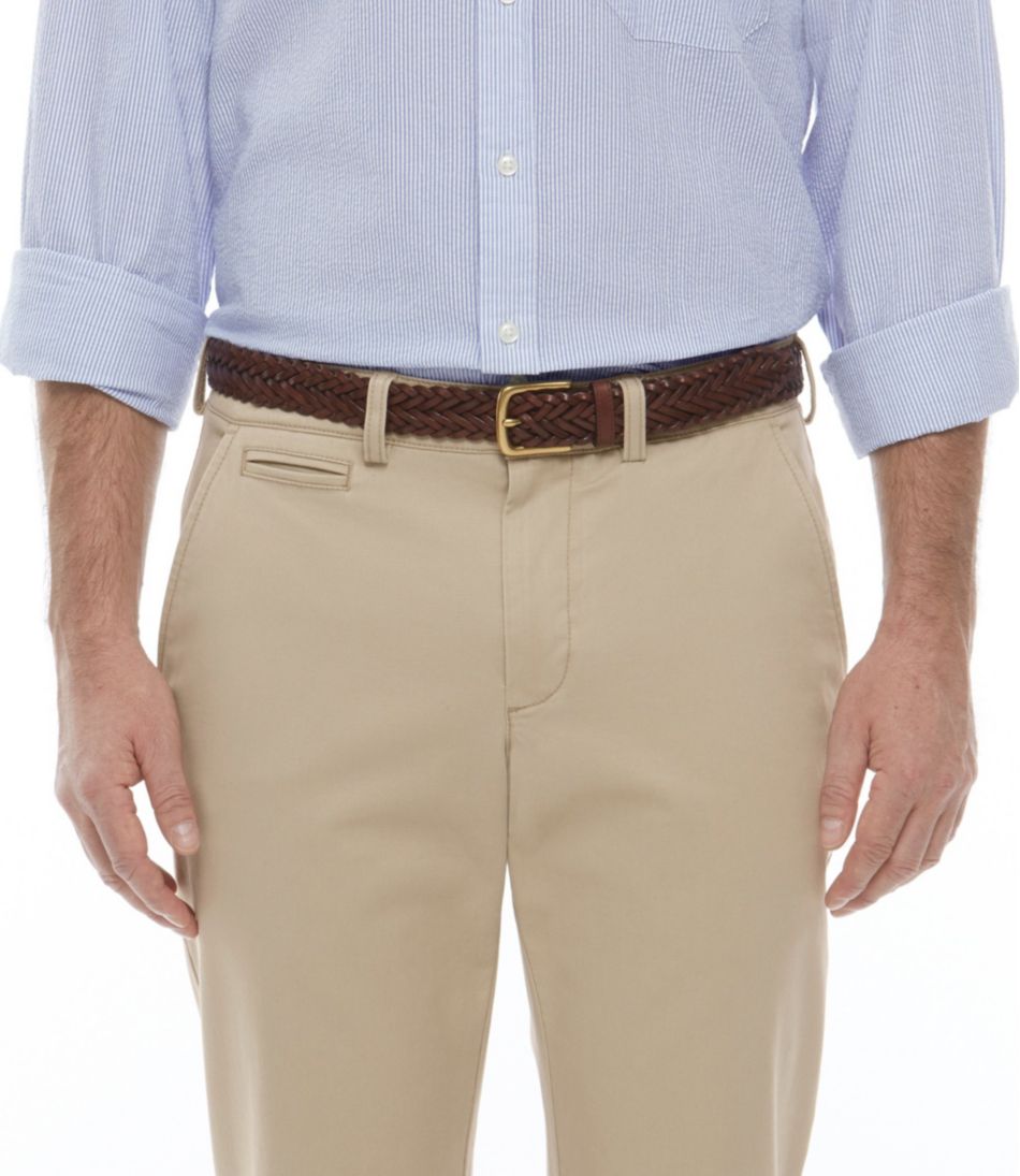 Men's Essential Braided Leather Belt | L.L.Bean online