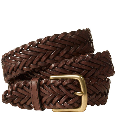 Men's Essential Braided Leather Belt | L.L.Bean online