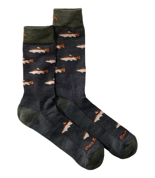 Men's Darn Tough Spey Fly Crew Socks | L.L.Bean online