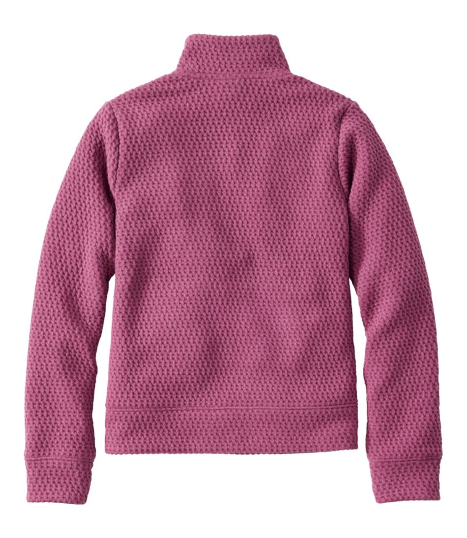 Kids' Ridgeknit Pullover, Glow-in-the-Dark Quarter-Zip | L.L.Bean online